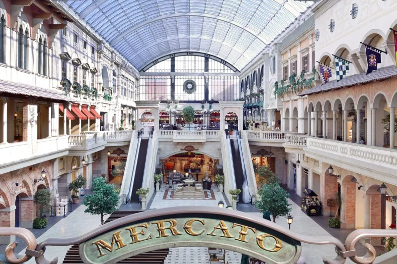 mercato shopping mall.jpg بهترین مراکز خرید دبی کجاست؟ معرفی 15 پاساژ معروف توران تراول