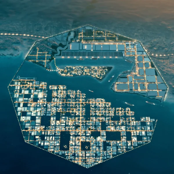 oxagon شهر نئوم در عربستان، و انتقاد به نئوم آژانس مسافرتی توران تراول
